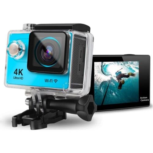 Mini Sports Camera Underwater 30M Waterproof 4K Ultra HD DV WiFi Action Camera Video Recorder Camcorder Outdoor Helmet Camera