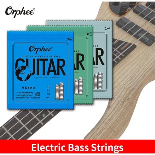 Orphee Electric Bass Strings 1 Set for 4/ 5 /6 String Bass Diameter 030 -125 Musical Instrument bass Parts Accessories