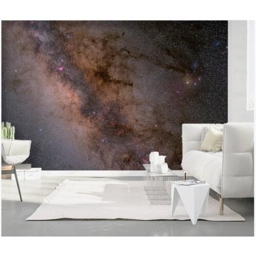 Custom wallpapers 3d ceiling wallpaper for walls 3 d Fantasy Starry Galaxy KTV Living Room Ceiling zenith murals wall papers