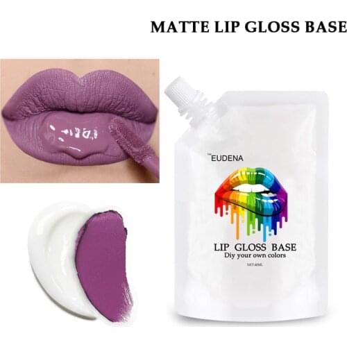 40/50g DIY Clear/White Lip Gloss Base Non-stick Moisturizing Lipstick Material Gel Lip Gloss Base Gel Handmade Brand New TSLM1