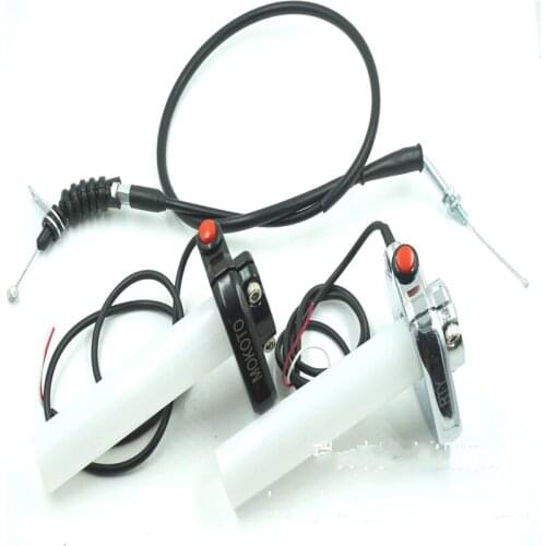 Motorcycle acceleration handle Big oil throttle seat handle kit LC135 MIO Modification Universally accessories ATV Dirt Bike