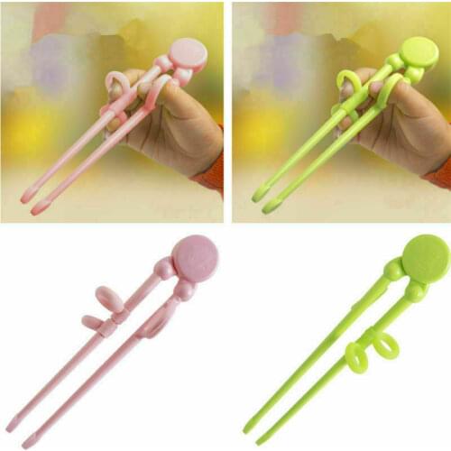 Cute Training Chopsticks Beginner Learning Helper for Kids Adult Plastics Gifts