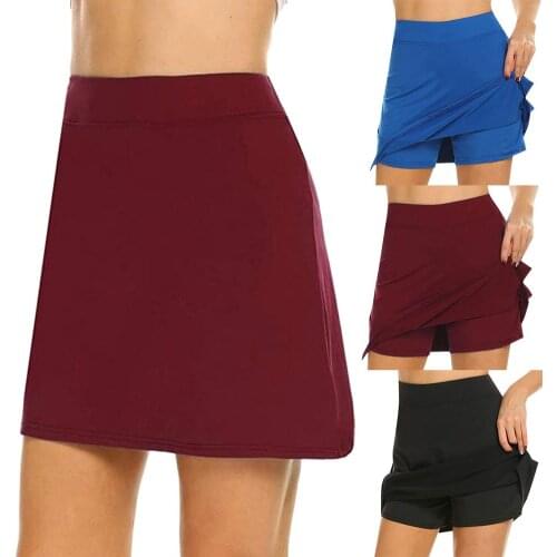 Performance Active Skorts Skirt Skirts Womens Plus Size Pencil Skirts Womens Running Tennis Golf Workout Sports Natural Clothes