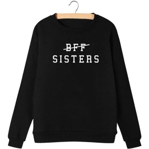 Round Neck Hoodies Felpe Tumblr Sudaderas Mujer Women Sweatshirts Letters Printing