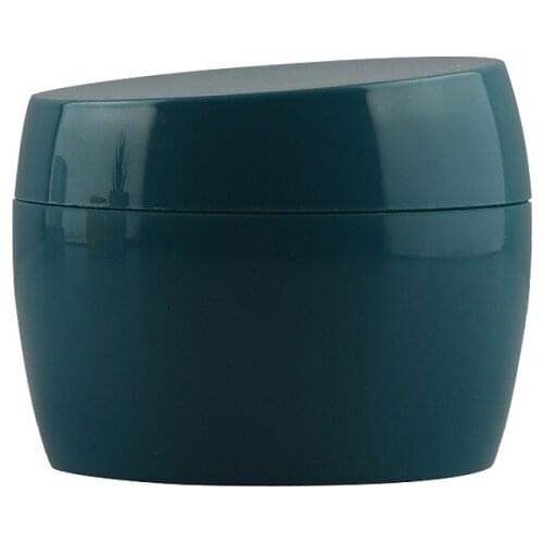 10pieces High Quality Empty Cosmetic Cream Jars Plastic Green Yellow White Refillable Bottle Elegant Packaging Containers 50G