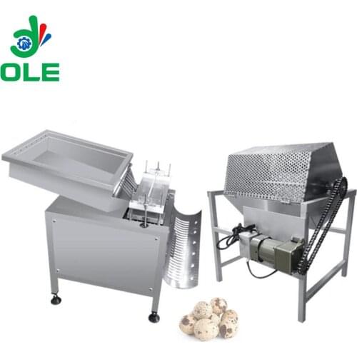 10000pcs/h Durable Quail Egg Peeling Shelling Machine Quail Egg Washing Machine