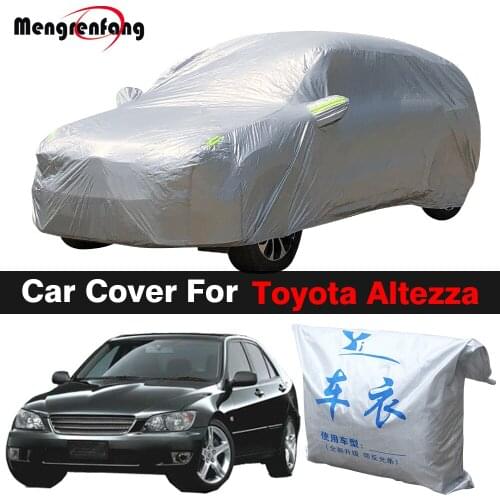 Full Car Cover Auto Outdoor Sun Shade Anti-UV Snow Rain Ice Dust Resistant Cover For Toyota Altezza