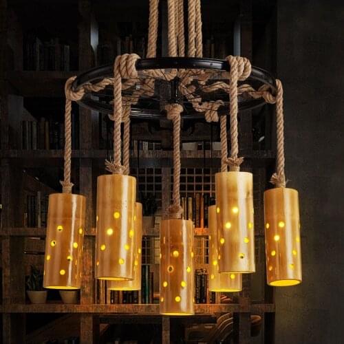 FMHOME Vintage Pendant Lights