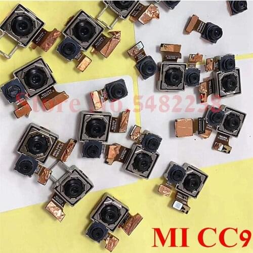 100% Original Front Back camera Flex Cable For Xiaomi CC9 mi cc9 Rear main facing Camera module Replacement parts