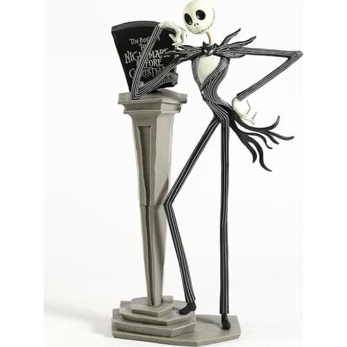 Hot Sale Jack Skellington The Nightmare Before Christmas 25 Year Tim Burton Film Figure Model Toys Gift