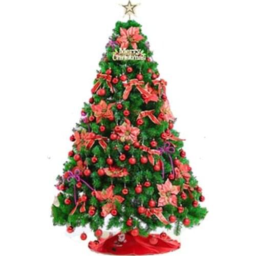 1.2M / 1.5M / 1.8M / 2.1M / 2.4M Decorative Set Christmas Tree Christmas Decoration Large Luxury Encryption Package Christmas