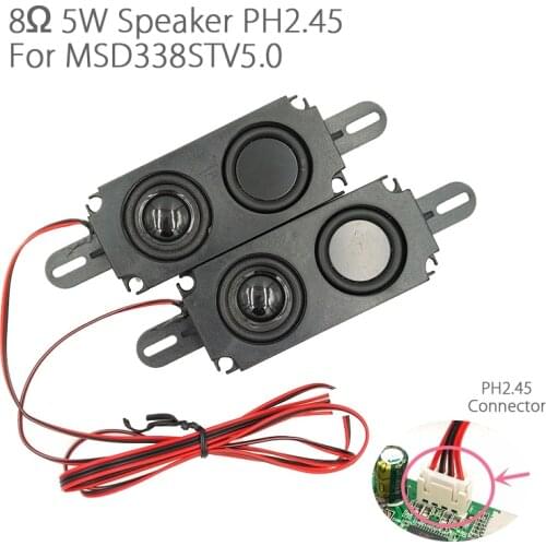 For MSD338STV5.0 Smart Android Controller board 8Ohm 5W LCD TV Panel Speaker Amplifier audio frequency Output 100x45x21mm PH2.45