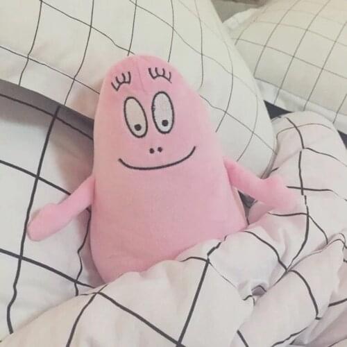 Cartoon Barbapapa Plush Toys Soft Stuffed Dolls Baby Kids Comfort Simulation Pillow Toy Home Decor Children Birthday Gifts
