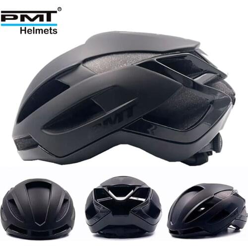 PMT-ultralight Bicycle Helmet Breathable Road And Mountain Bike Mold Protector TiCK Adjustment System 14 Air Holes K-02