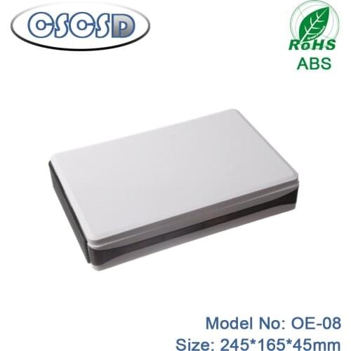 Industrial wireless enclosure router plastic enclosure box Router PCB Enclosure Kit design by CSCSD 1pcs/lot 245*165*45mm