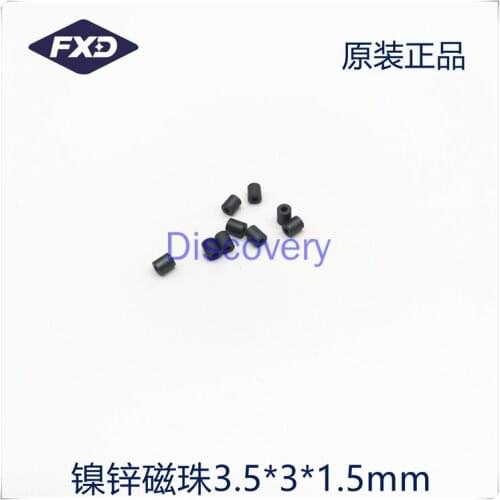 Hollow Magnetic Beads 3.5*3*1.5mm Two Triode Anti-interference Magnetic Ring Nickel-zinc Ferrite Through-core Magnetic Flux