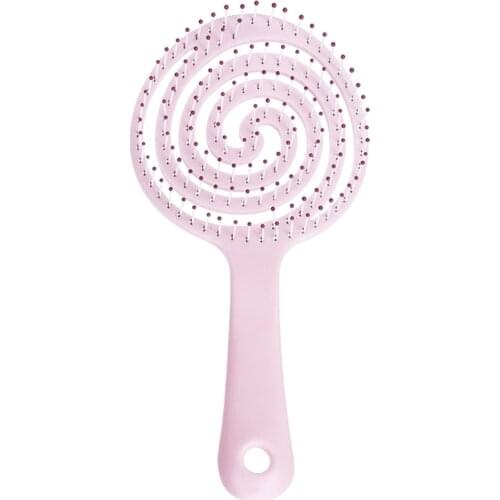 Q1QD Professional Vented Hair Brush Comb Anti-Static Scalp Massage Wet Dry Hairs Combs Hairdressing Styling Tools for Salon Home