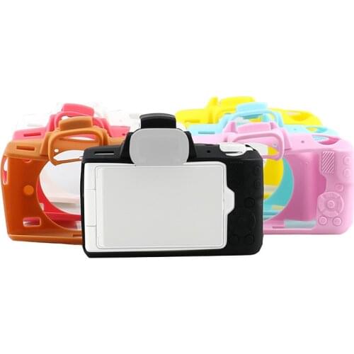 Silicone Armor Skin Case Body Cover Protector for Canon EOS M50 (any lens) Digital Camera Inner Soft Bag Case