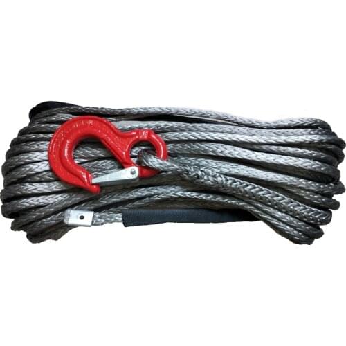 14mm*30m Synthetic Winch Rope for Offroad Parts, ATV Winch Cable,Winch Rope 12mm,Plasma Rope Free Shipping