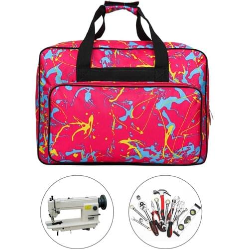 Sewing Machine Bag Portable Travel Storage Bag Large Capacity Sewing Machine Bags Sewing Tools Hand Bags