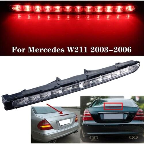 Third Tail LED Brake Stop Light,Rear Trunk Signal Lamp Assembly For Mercedes Benz E-Class W211 2002-2009,Car Accessories