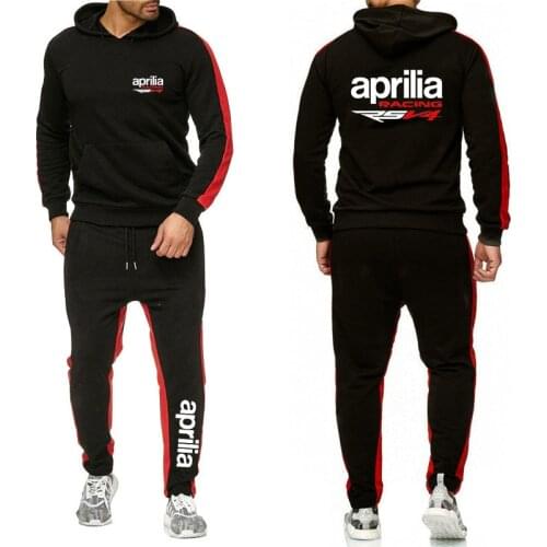Aprilia Racing RSV4 2021 Sweatshirts Men Hoodie Sweatpants Male Cotton Trousers Casual Customize Pullover Suit clothes