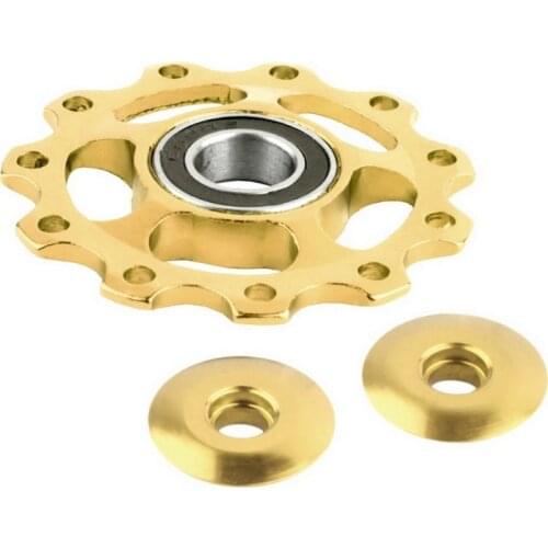 Bike Bicycle Rear Derailleur Jockey Wheel MTB Mountain Road Bike Install Part 11 T Guide Roller Idler Pulley Component