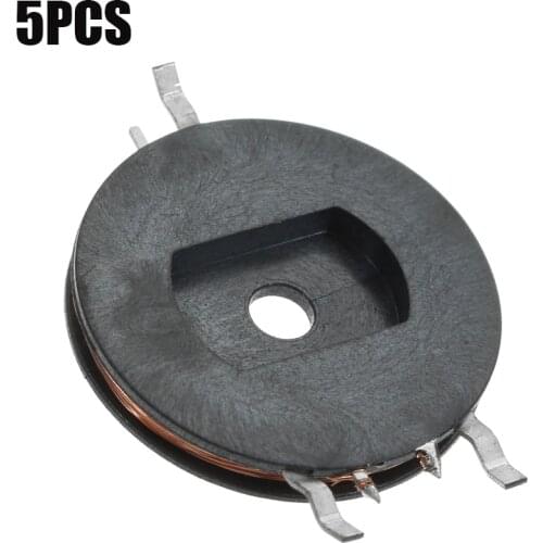 5Pcs Repair Transformer Coil Super Charging Inductance Smart Card Remote Key Case Replacement Part For Renault Megane 2 Car Key