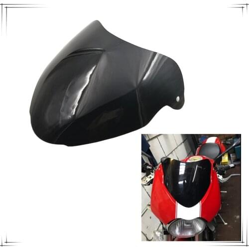 Motorcycle ABS Plastic Windshield Windscreen Glass Deflector Fairing Cowling For Ducati Monster S4R 2003-up S4RS 2005-up