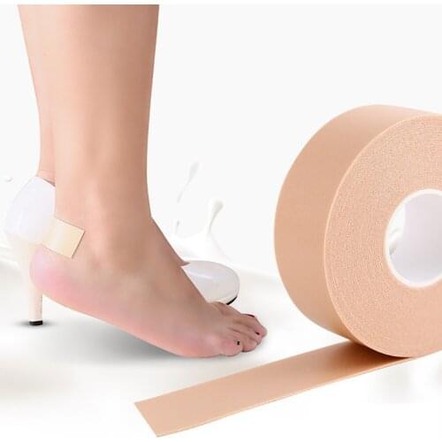 1 Roll Foam Foot Corn Calluses Toe Finger Protector Tape Self-adhesive Elastic Wrap Anti-wear Waterproof Heel Sticker Foot Pad