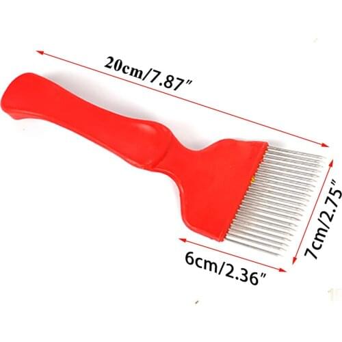 1PCS Honey Bees Fork Knife Beekeeping Tools Comb Uncapping Needle Scraper Sheet Beehive Cut Forks Handle Equipment Apicultura