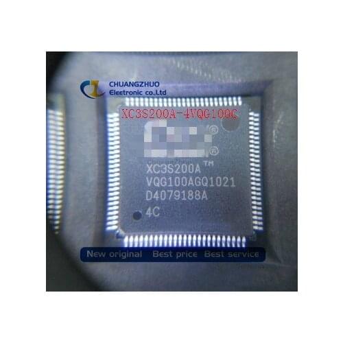 100% New original XC3S200A-4VQG100C FPGA 68 I/O 100VQFP
