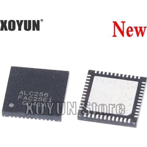 2pcs/lot 100%New ALC256 ALC256-CG QFN-48