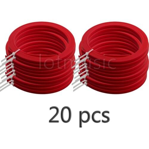 20pcs 5 Feet Red ABS Acoustic Guitar Binding Purfling Strip 6mm x 1.5mm Body Project