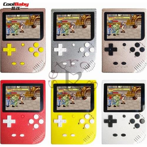 2000 In 1 Retro Mini Handheld Game Console Color 3.0'' LCD Kids Color Game Player Built-in 5 Large Simulator