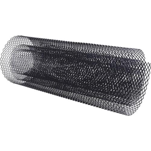 6x12mm Universal Car Grille Mesh Net Sheet Aluminum Hexagon Grill Body Bumper 781B