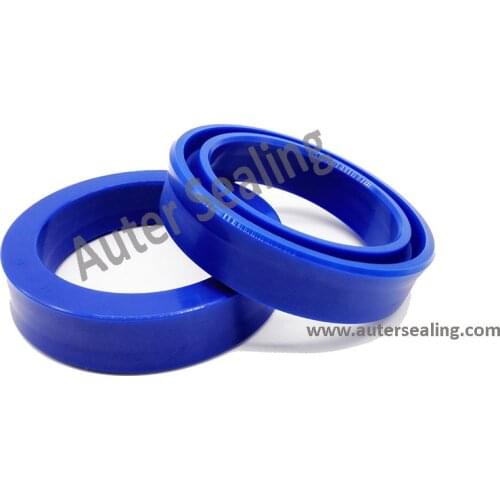 9 sizes UN PU Single Lip UHS seal Hydraulic cylinder Piston / Rod seal /DHS Wiper ring Polyurethane PU gasket U cup ring
