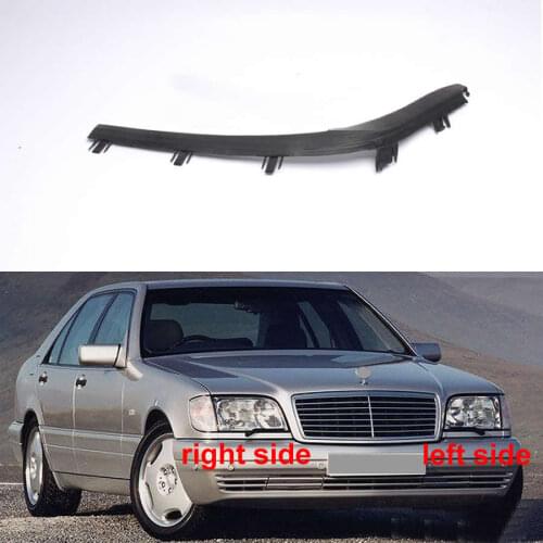 For 1995-1998 Benz W140 S320 S350 S500 S600 Headlight Rubber Sealing Strip Trim Headlamp Decorative Strip
