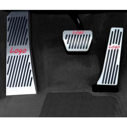 For BMW 5 6 7 series X3 X4 F25 F26 Z4 E85 F07 F08 F10 F11 F18 F06 F12 F13 F01 F02 F03 Gas Fuel Brake Footrest Pedal Plate Pad