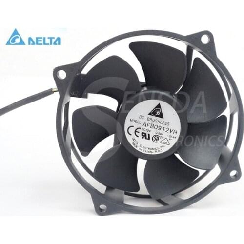 For delta AFB0912VH DC12V 0.60A four-wire 4-pin pwm tempreture control server inverter axial cooling fans