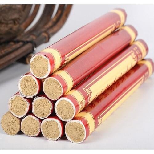 Five years 18x200mm hand moxibustion 10pc/ box genuine box moxa wild wormwood moxa massage