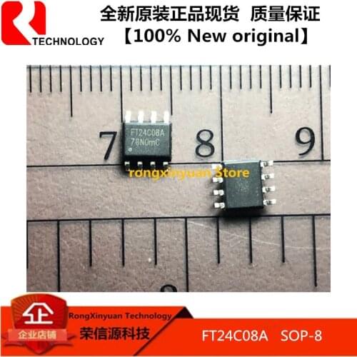 FT24C08A-USR-T FT24C08A SOP-8 24C08A 24C08 SMD EEPROM memory 100% New original
