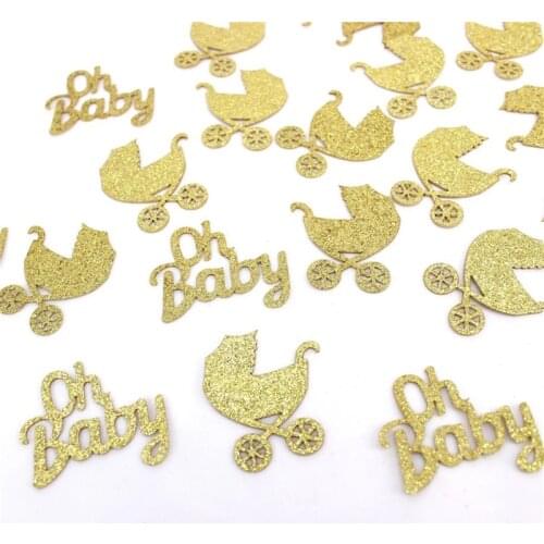 Oh Baby Car Confetti Baby Shower Party Gold Oh Baby Confetti Decoration Jungle Animal Birthday Party Decoration