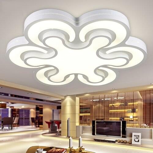 Creative spaceship shaped LED ceiling lamp living room bedroom study office lighting commercial lighting Ceiling lights 90-240V