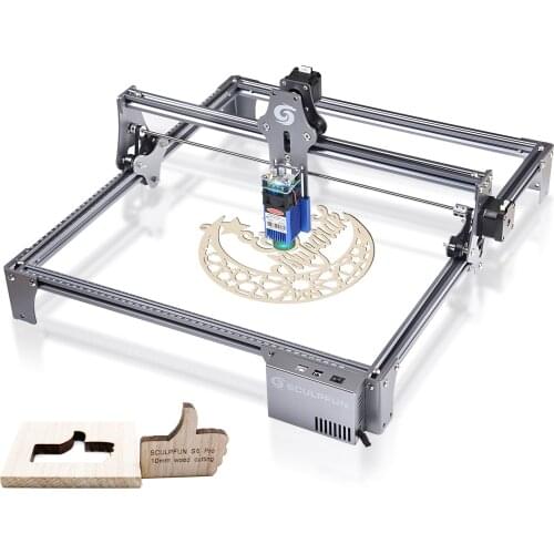 SCULPFUN S6 Pro 60W Laser Engraver Desktop DIY Engraving Cutting Precision Wood Acrylic High Precision 410x420mm carving erea
