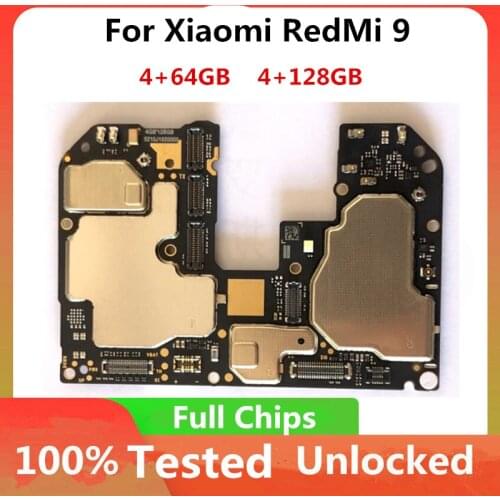For Xiaomi Hongmi Redmi Note 8 Motherboard Full Chips Logic Board Android OS 3+32GB 4+64GB 6+128GB Mainboard Good Plate Card