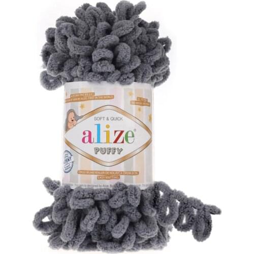 1 Ball All Color Options Alize Puffy Hand Knitting Yarn Crochet Tool Kit
