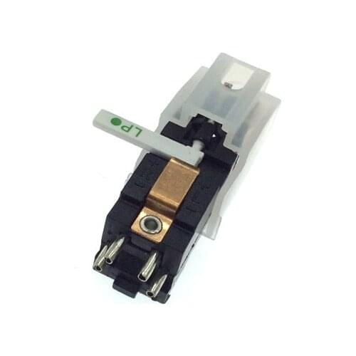 New dual needle ruby cartridge stylus vinyl record player piezoelectric cartridge phonograph special cassette deck player