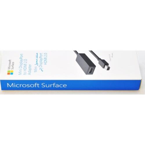 New Mini Dp mini Displayport to HDMI 2.0 4K60Hz AV adapter for Microsoft Surface 3 Surface Pro 3 & Pro 4 Surface Book EJT-00008