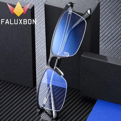 Anti Blue Light Blocking Glasses Men Computer Gaming Anti Blue Ray Eyeglasses Male Radiation Protection Eyewear Remi Rimless
